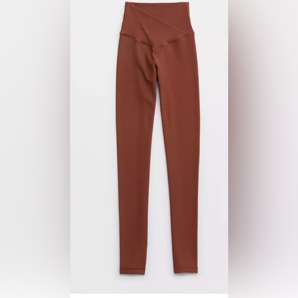 OFFLINE Aerie Real Me Waffle High Waisted Crossover Legging - xs; out of stores - Picture 4 of 7